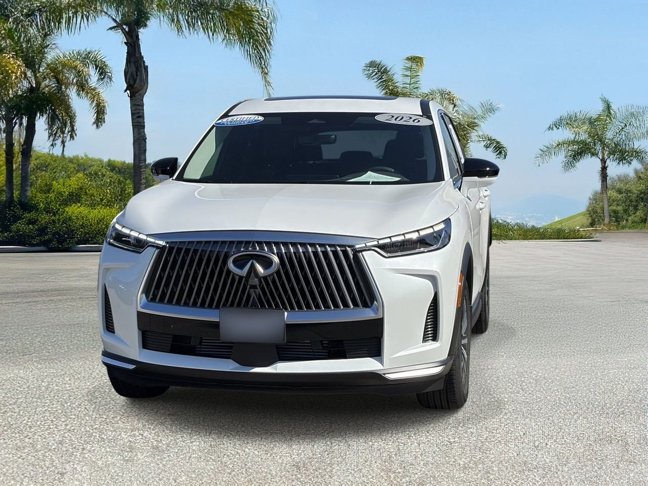 Certified Used 2026 Radiant White INFINITI PURE image 7