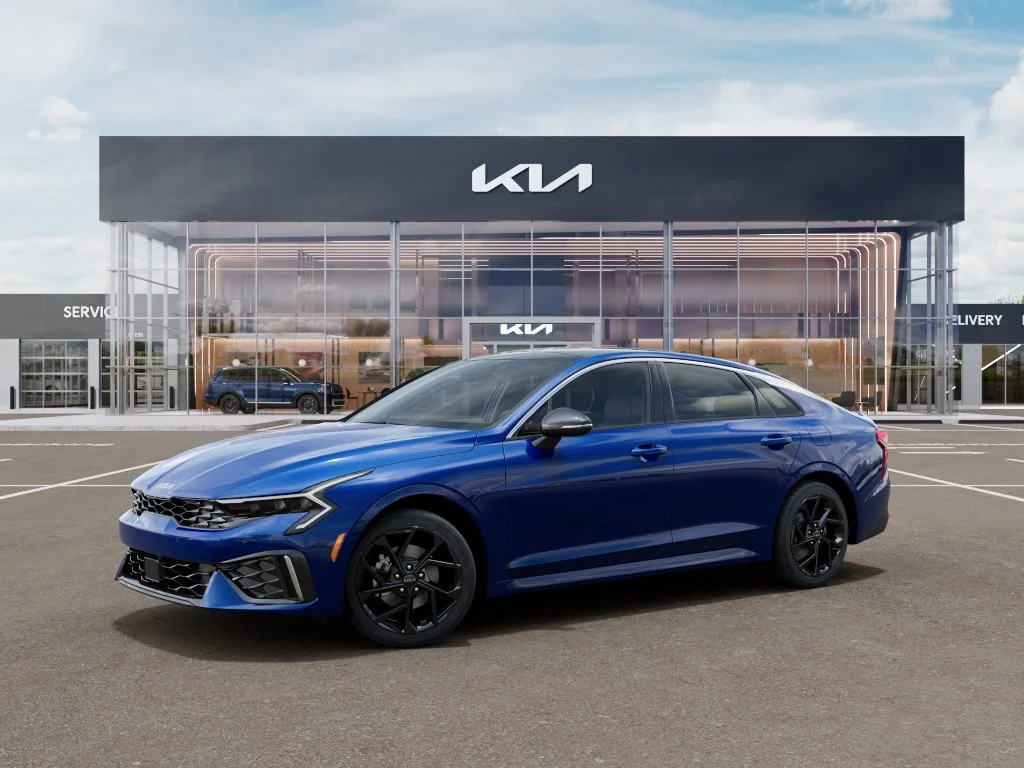 New 2026 Blue Kia GT-Line Front-Wheel Drive image 3