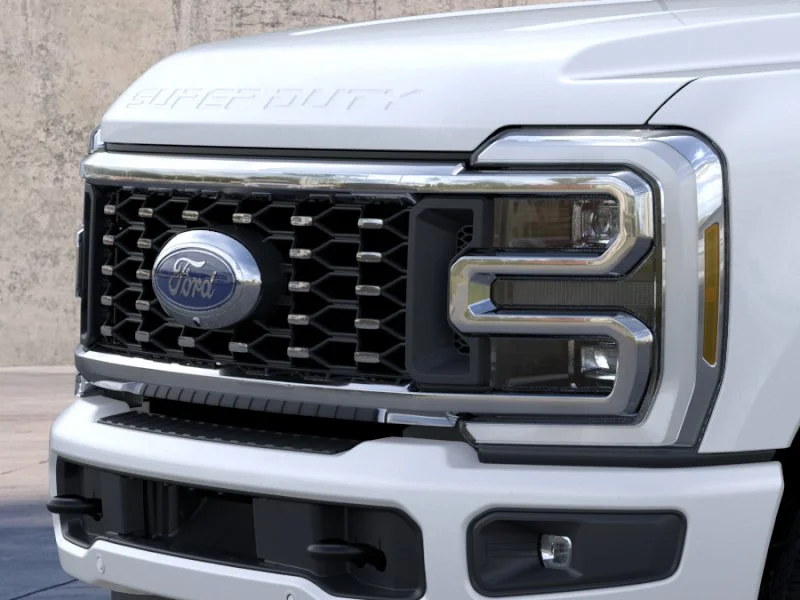 New 2026 Star White Metallic Tri-Coat Ford F-350® Platinum® image 47