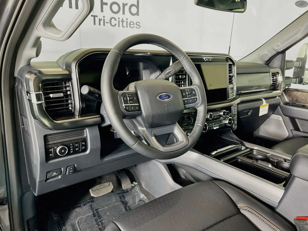 New 2026 Carbonized Gray Metallic Ford Lariat image 3