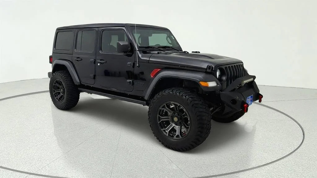Used 2023 Black Jeep 4-Door Sport S 4x4 image 1