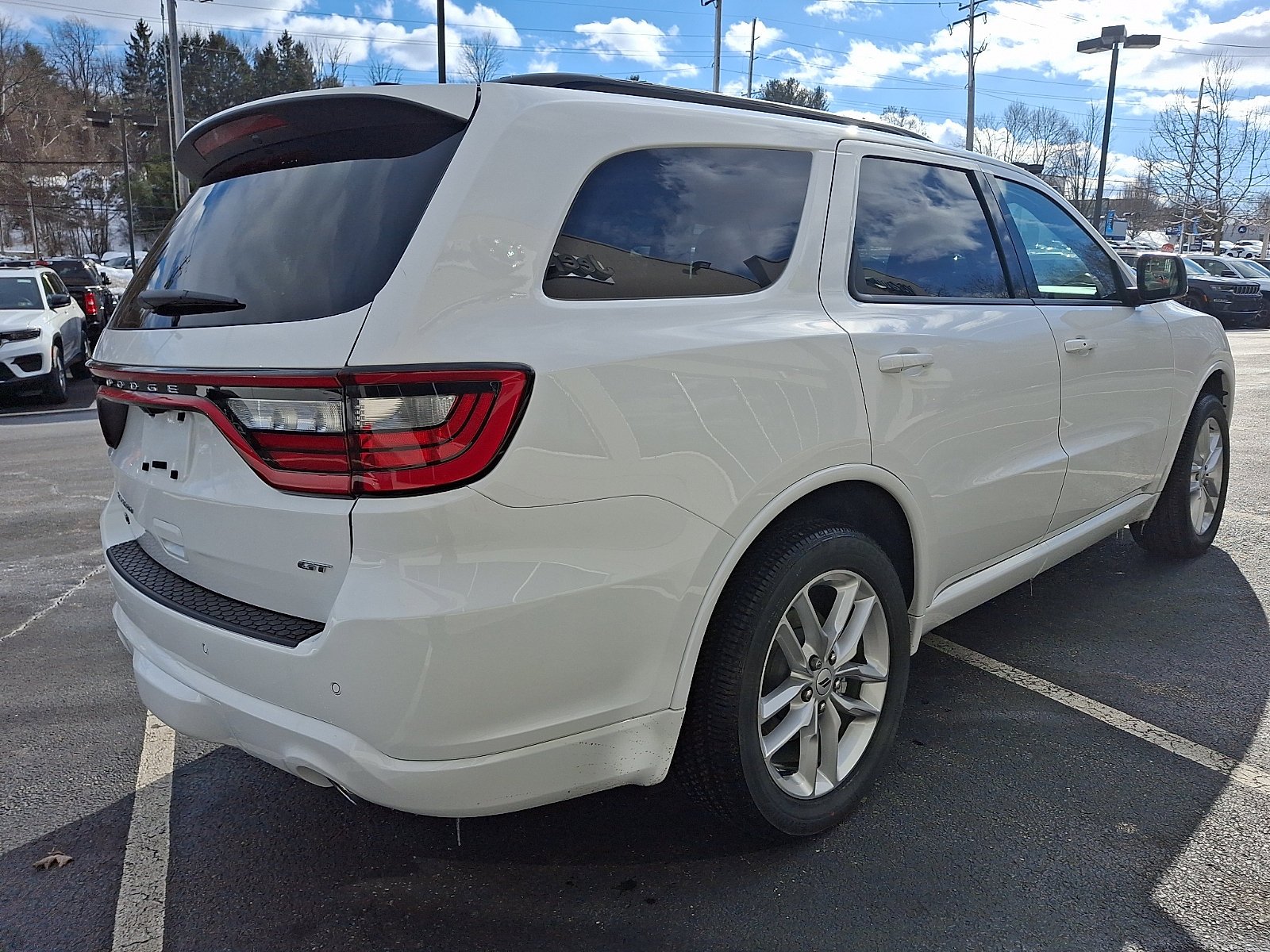 New 2026 White Knuckle Clear-Coat Exterior Paint Dodge GT Plus image 3