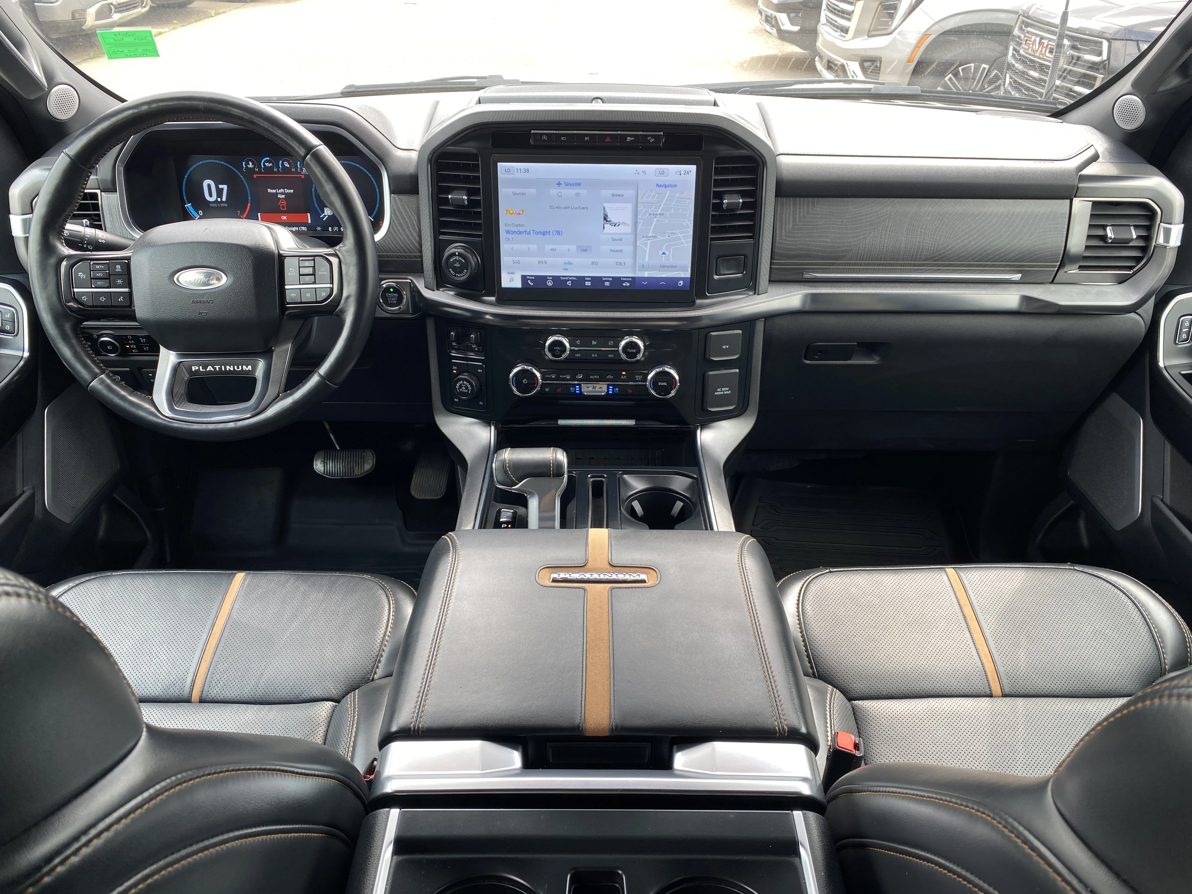 Certified Used 2023 White Ford Platinum * PANORAMIC SUNROOF * MAX TRAILERING PKG * image 11