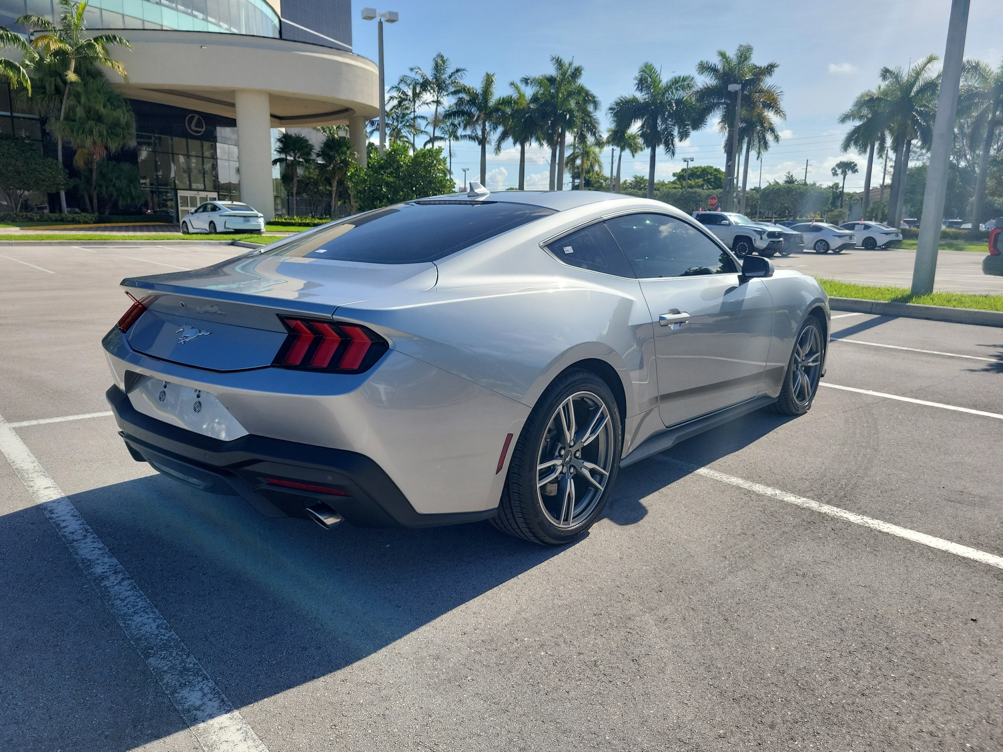 Used 2025 Silver Metallic Ford EcoBoost image 7