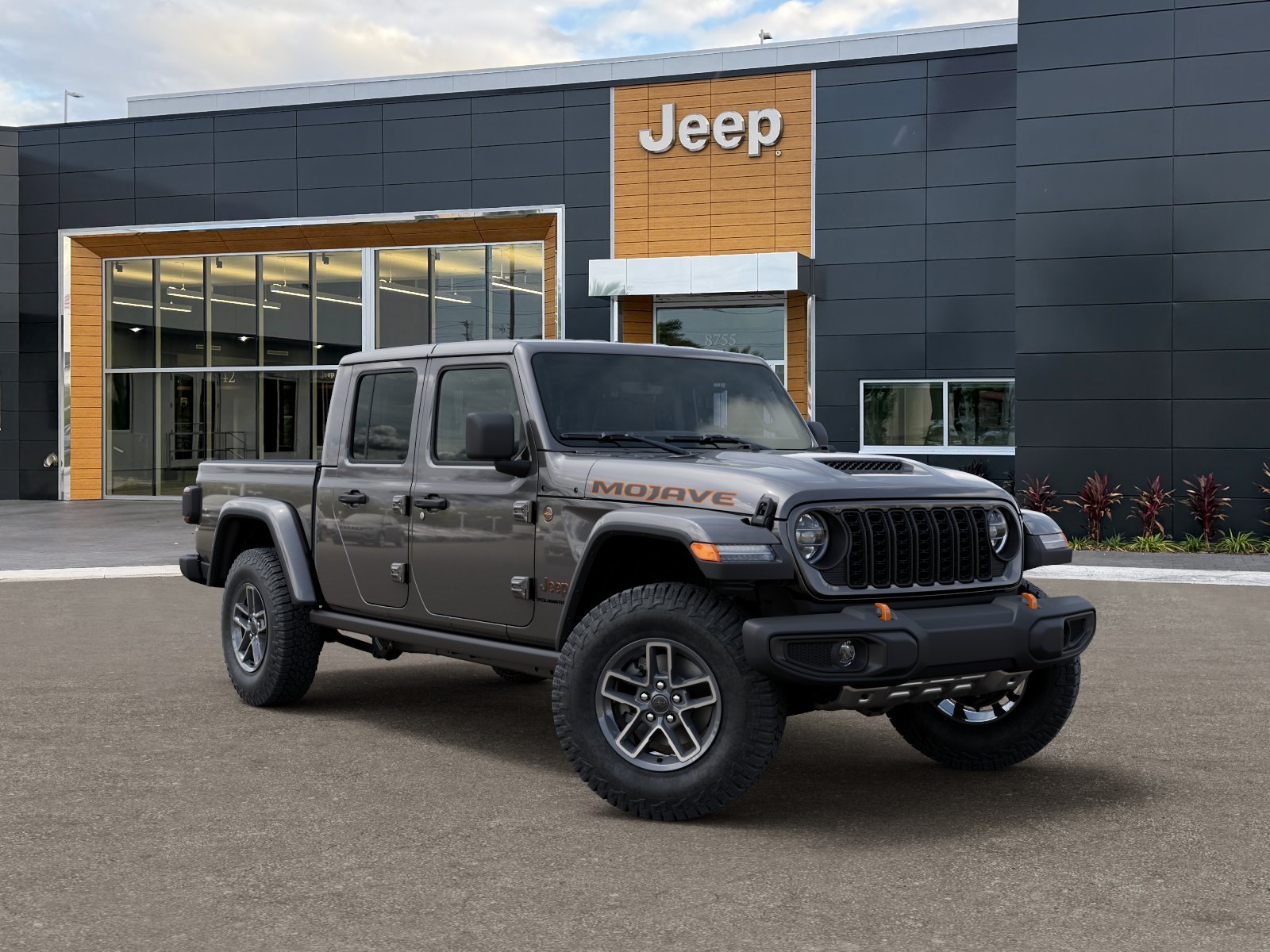New 2026 Granite Crystal Metallic Clear-Coat Exterior Paint Jeep Mojave image 35