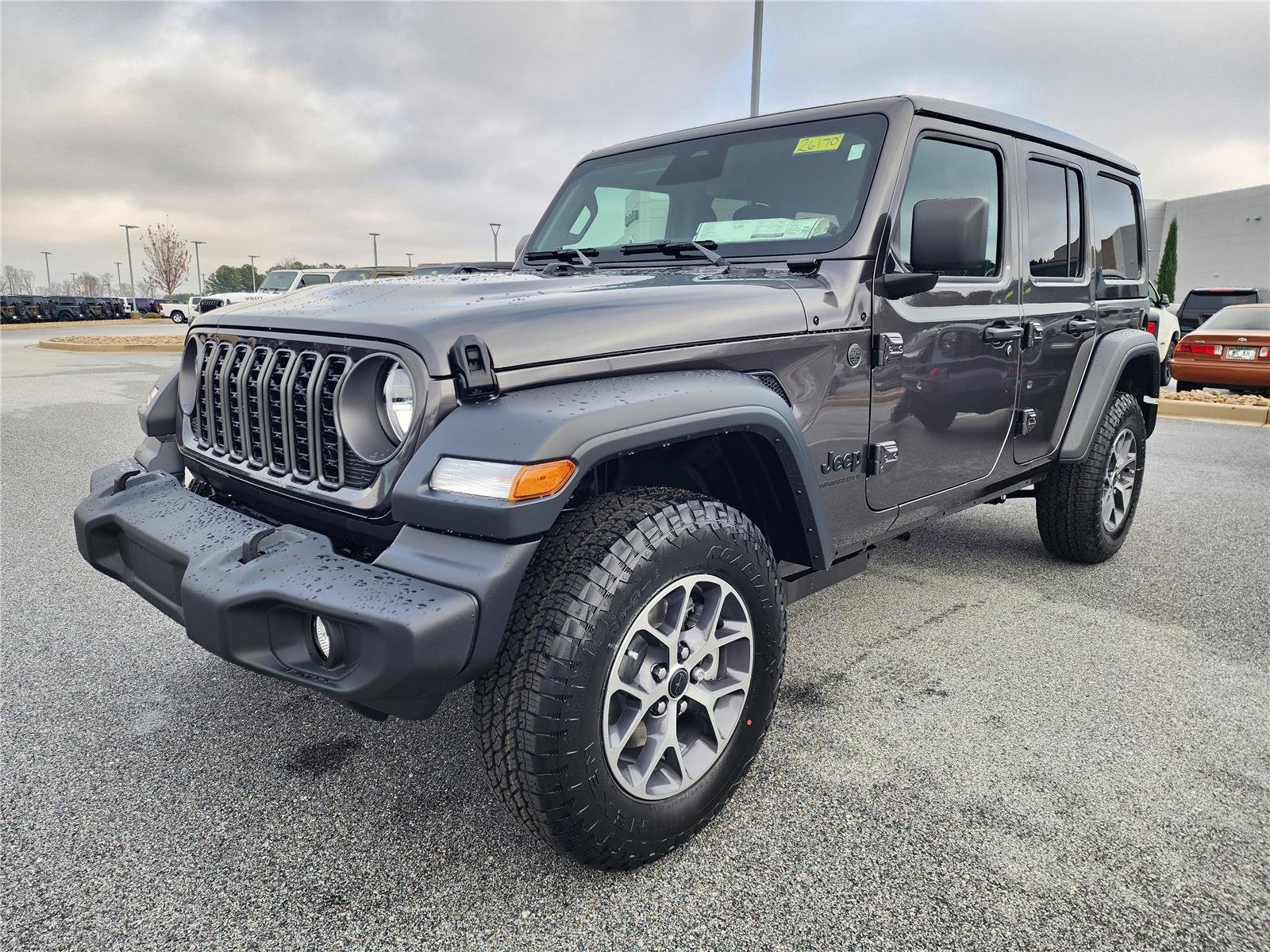 New 2026 Granite Crystal Metallic Clear-Coat Exterior Paint Jeep Sport S image 3