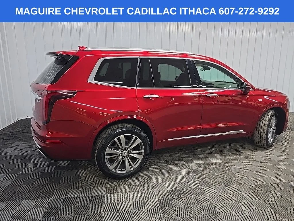 Used 2021 Red Cadillac Premium Luxury image 3
