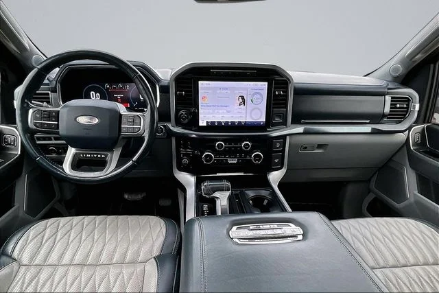 Used 2022 Black Ford Limited image 13