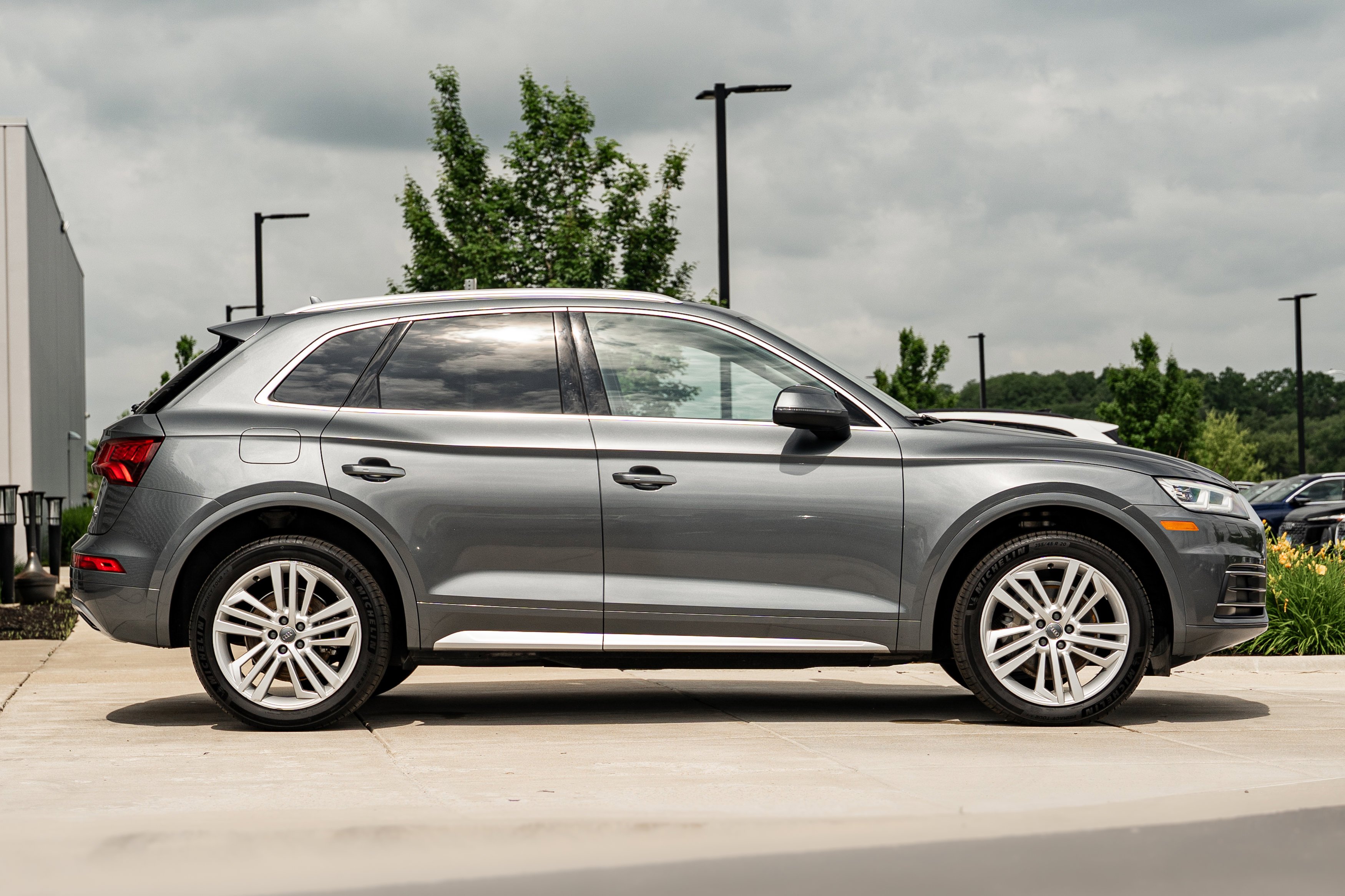 Used 2018 Monsoon Gray Metallic Audi Premium Plus image 3