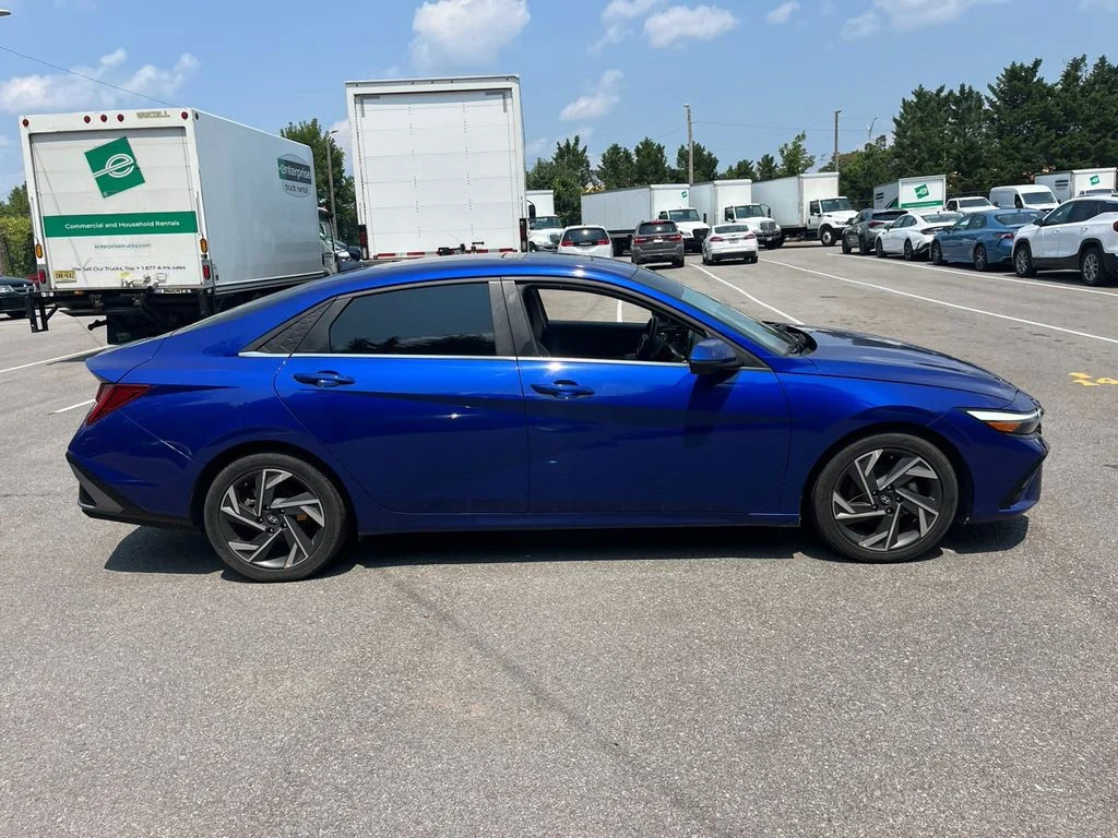 Used 2024 Blue Hyundai Limited image 3