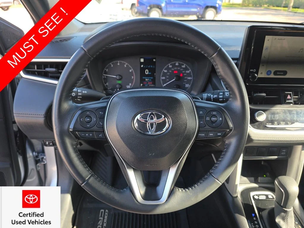 Used 2025 Silver Toyota Hybrid SE image 29