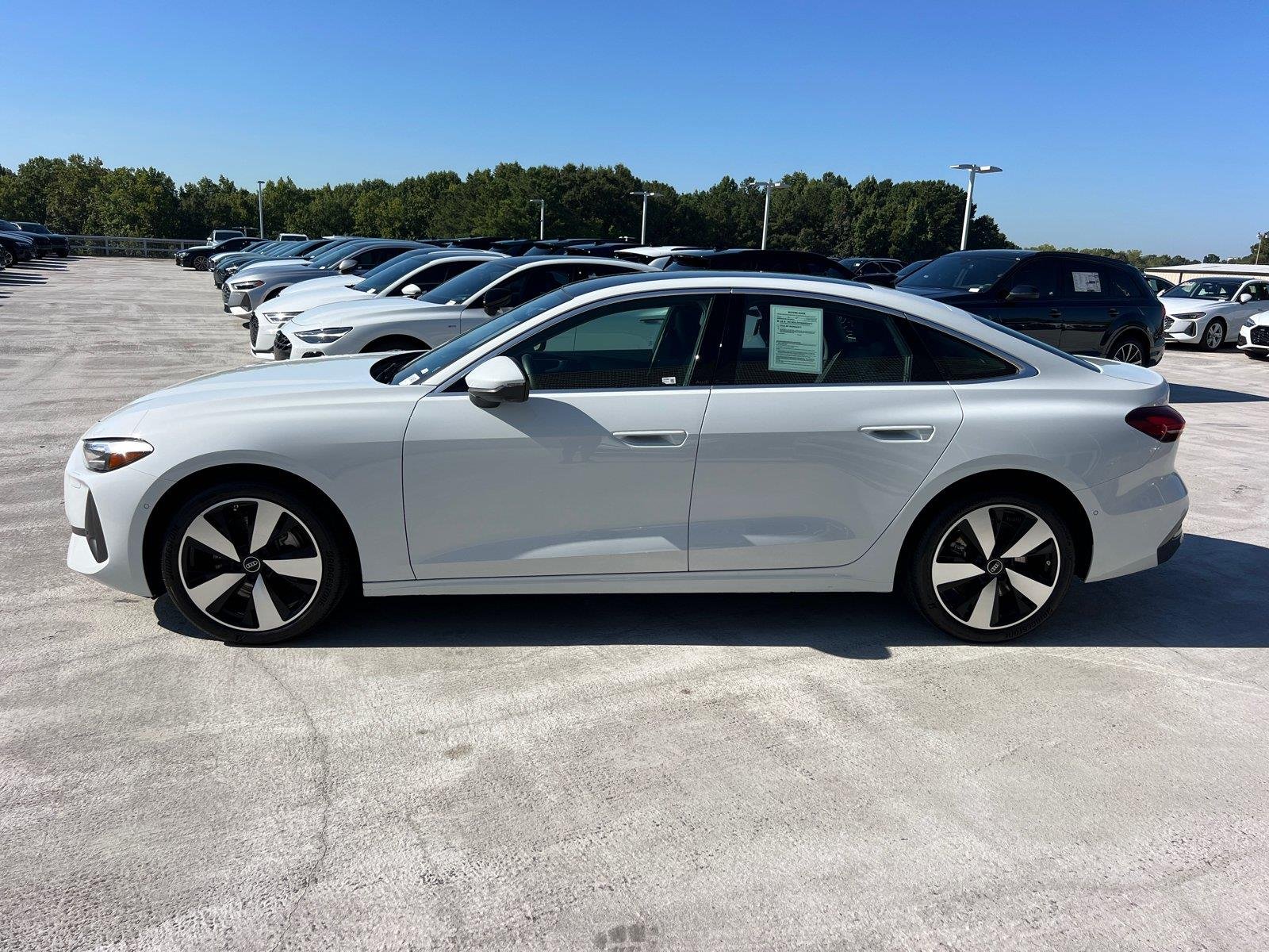 Used 2025 Glacier White Metallic Audi Premium image 8