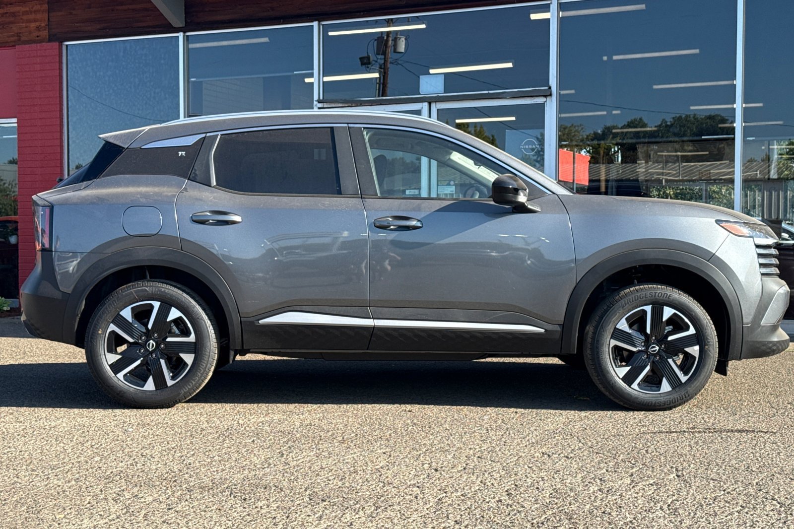 New 2026 Gun Metallic Nissan SV image 3