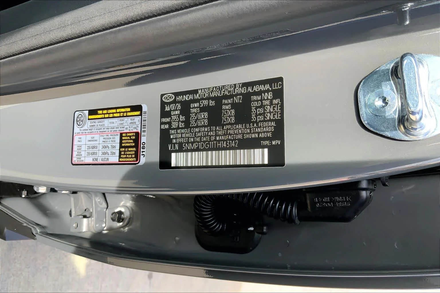 New 2026 Hampton Gray Hyundai SE image 19