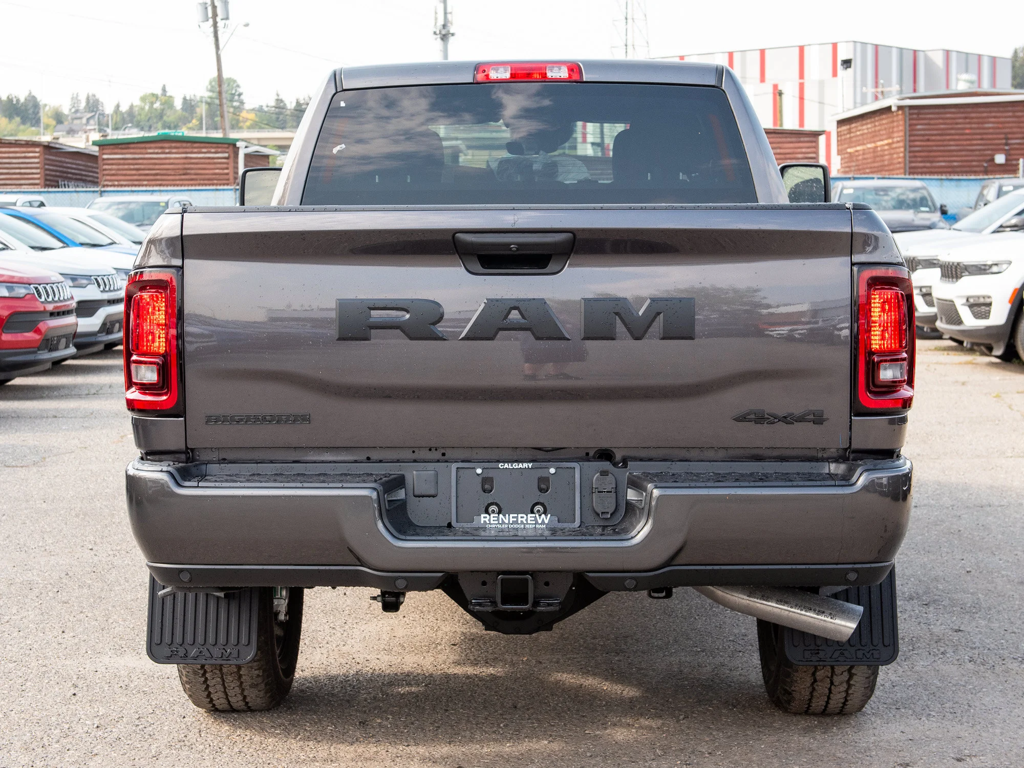 Used 2026 Grey RAM Big Horn Night* Crew Cab 4x4, High Output Cummins, 5th Wheel Prep image 5