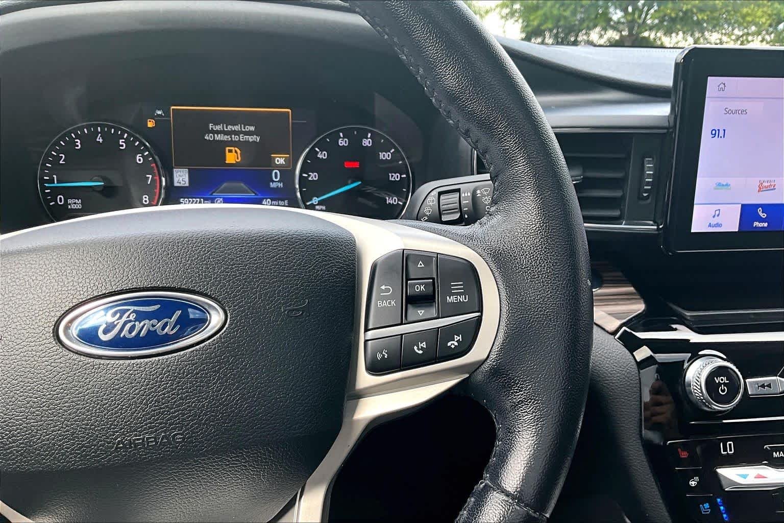 Used 2021 Carbonized Gray Metallic Ford Limited image 25