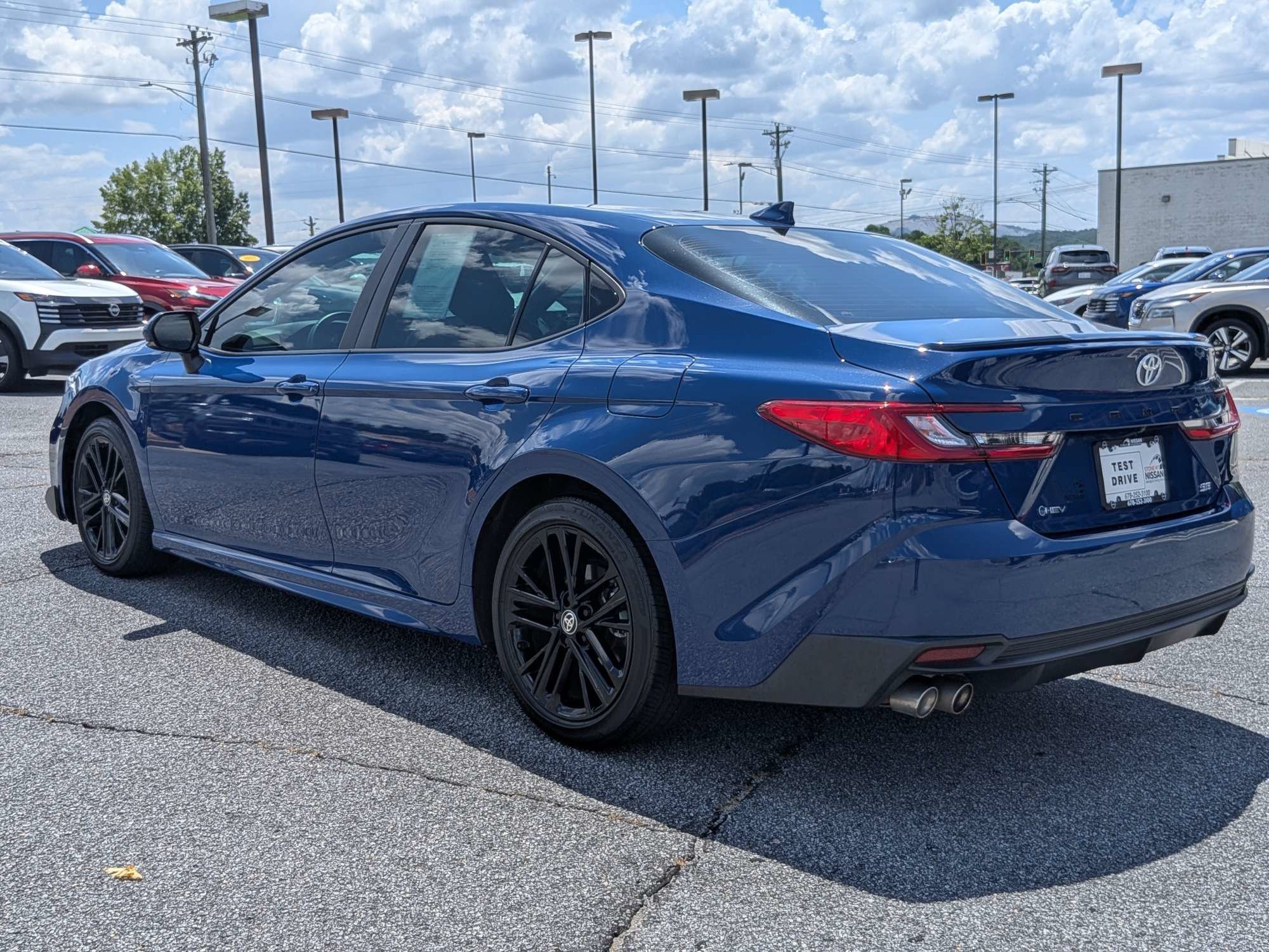 Used 2025 Blue Toyota SE image 5