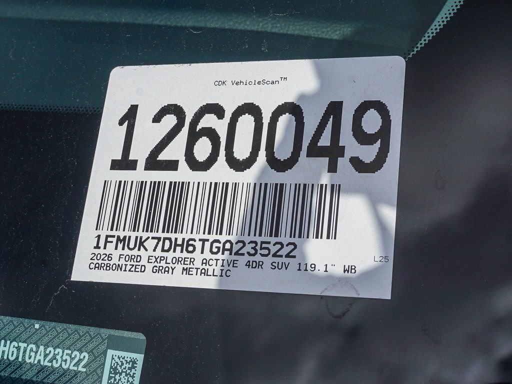New 2026 Carbonized Gray Metallic Ford Active image 26