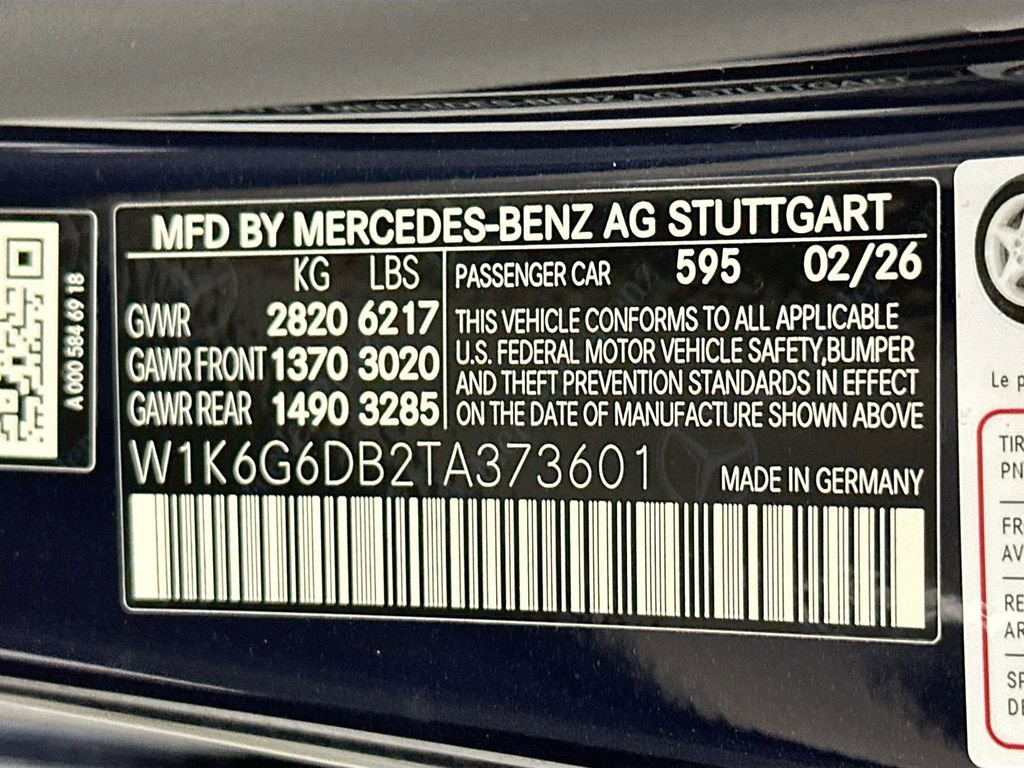 New 2026 Nautical Blue Metallic Mercedes-Benz S 500 image 68