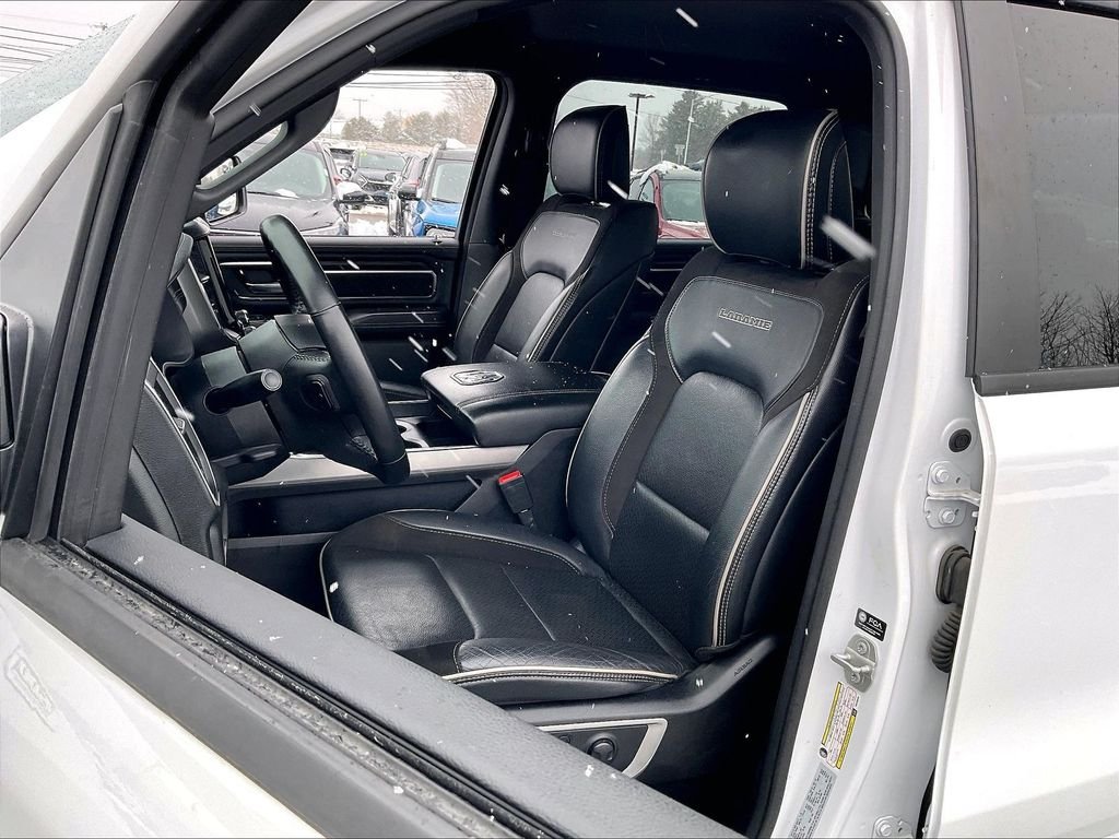 Used 2024 Bright White Clearcoat Ram Laramie image 9