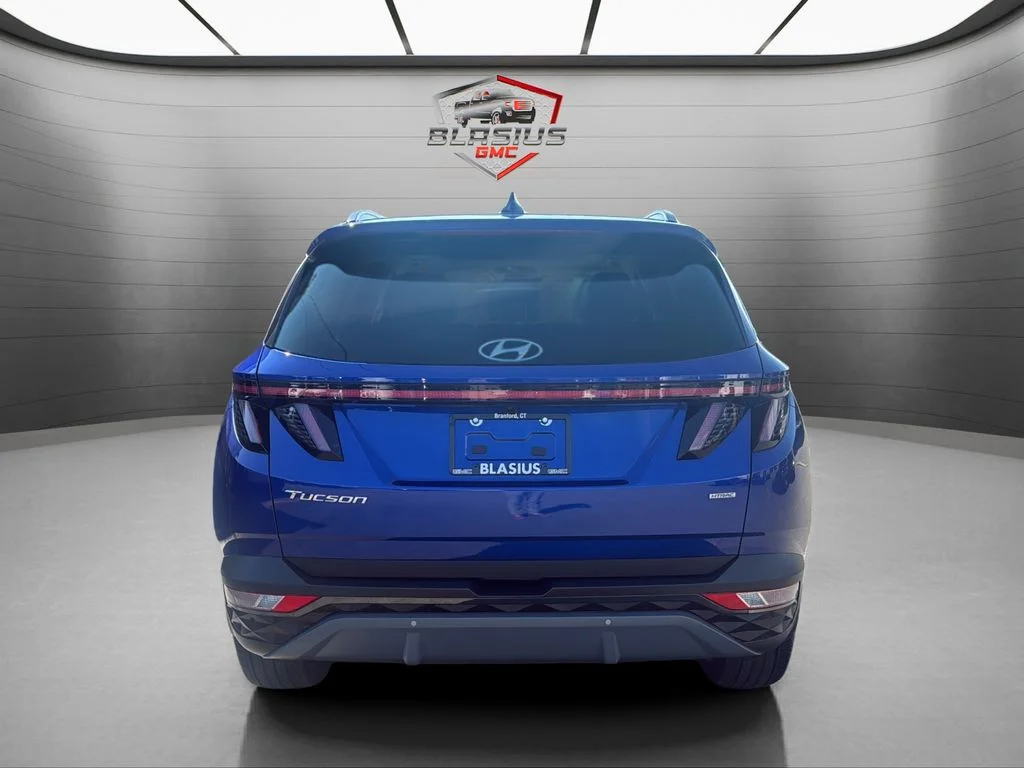 Used 2023 Blue Hyundai Limited image 4