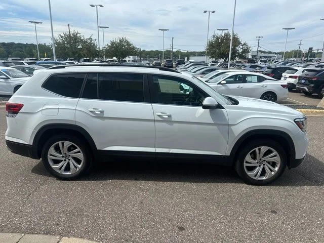 Certified 2023 Volkswagen Atlas SE w/Tech with VIN 1V2KR2CA7PC516233 for sale in Inver Grove Heights, Minnesota