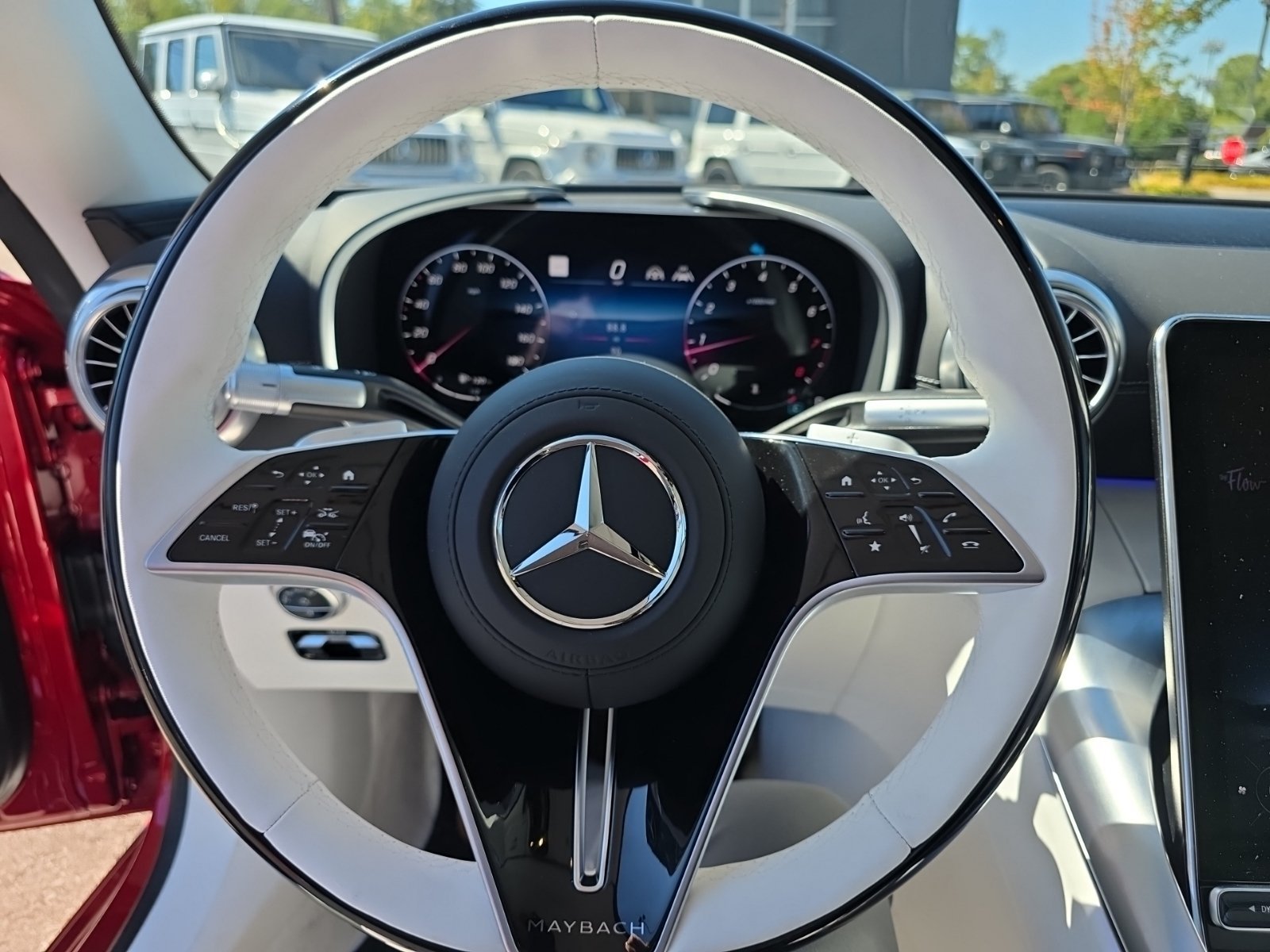 Certified Used 2026 MANUFAKTUR Garnet Red Metallic (Red Ambiance) Mercedes-Benz Maybach SL 680 image 12