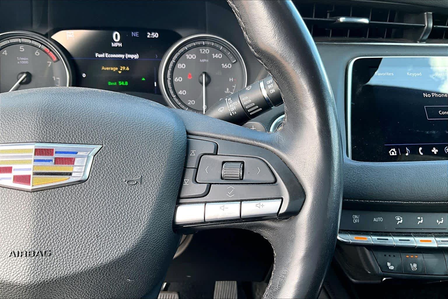 Used 2023 Galactic Grey Metallic Cadillac AWD Premium Luxury image 22