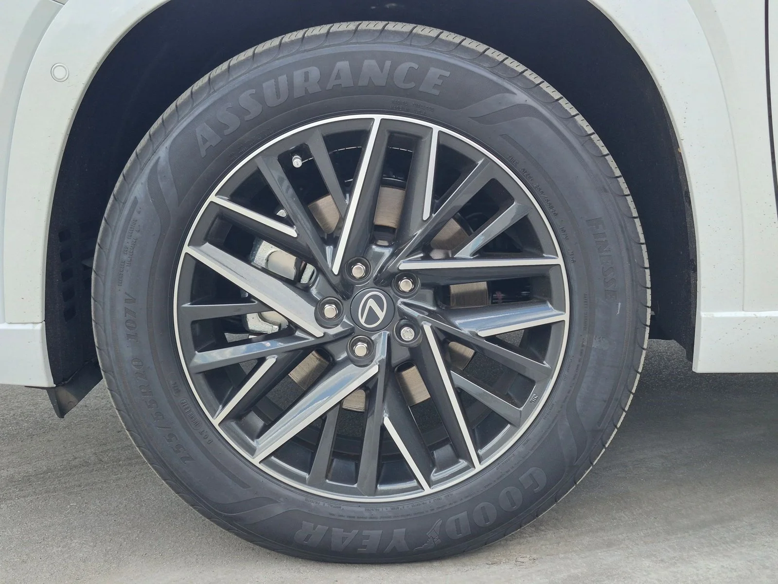 New 2026 Wind Chill Pearl Lexus  350 PREMIUM AWD image 9
