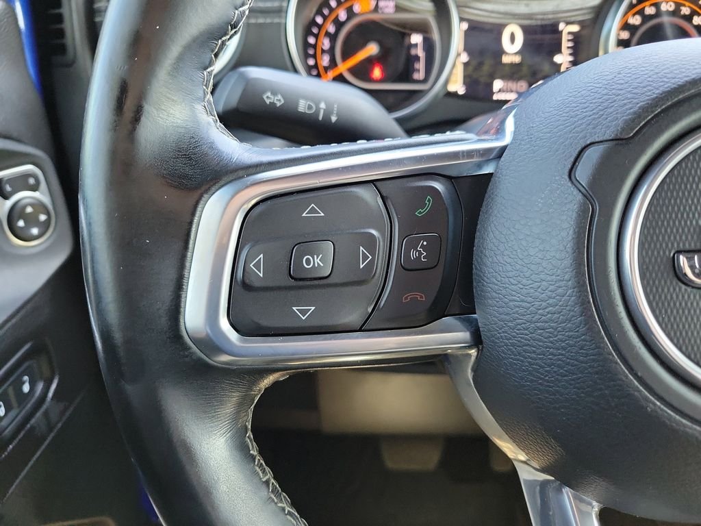 Used 2020 Blue Jeep Unlimited Sahara image 27