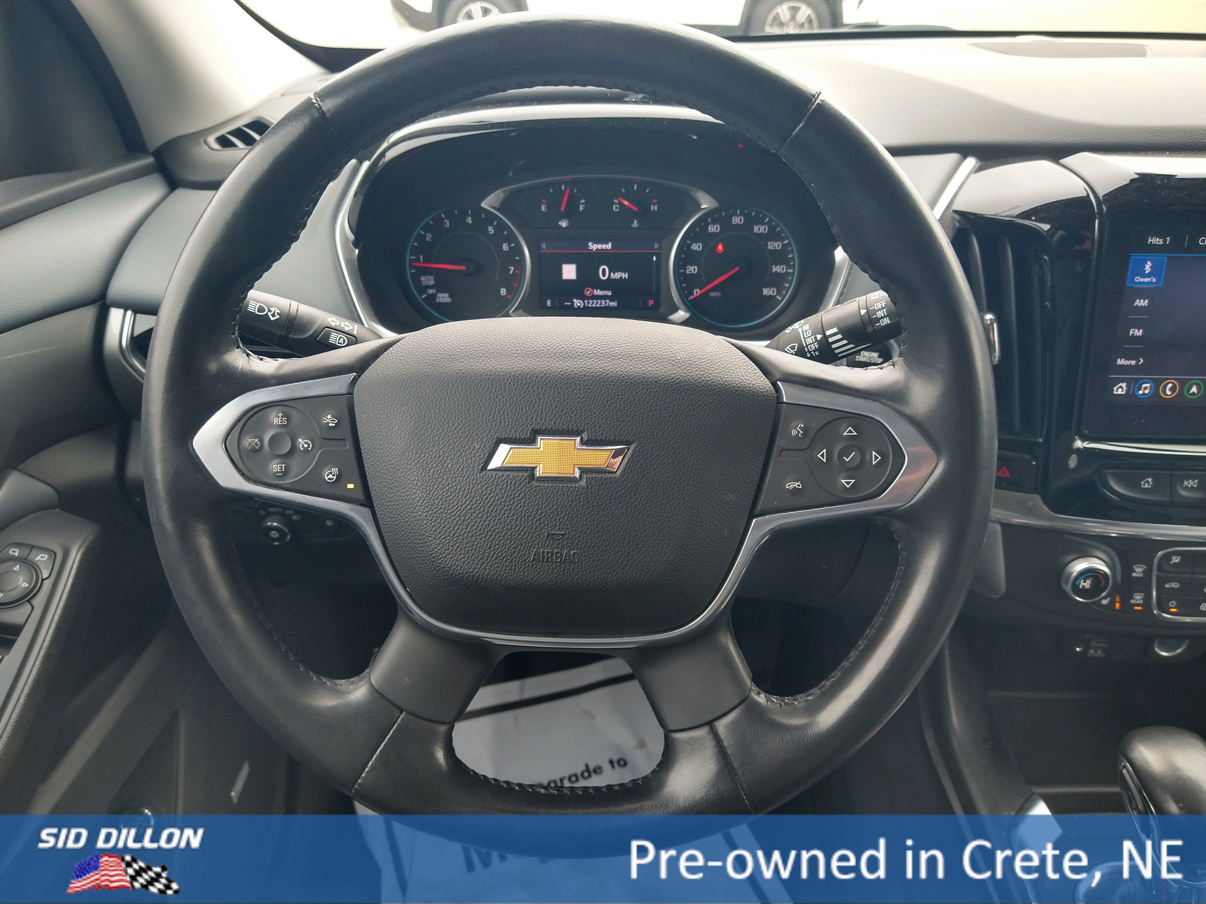 Used 2021 Chevrolet Traverse 3LT with VIN 1GNEVHKW4MJ213774 for sale in Crete, NE