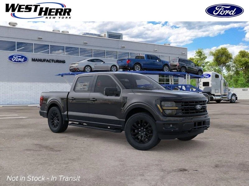 New 2026 Agate Black Metallic Ford XLT image 1