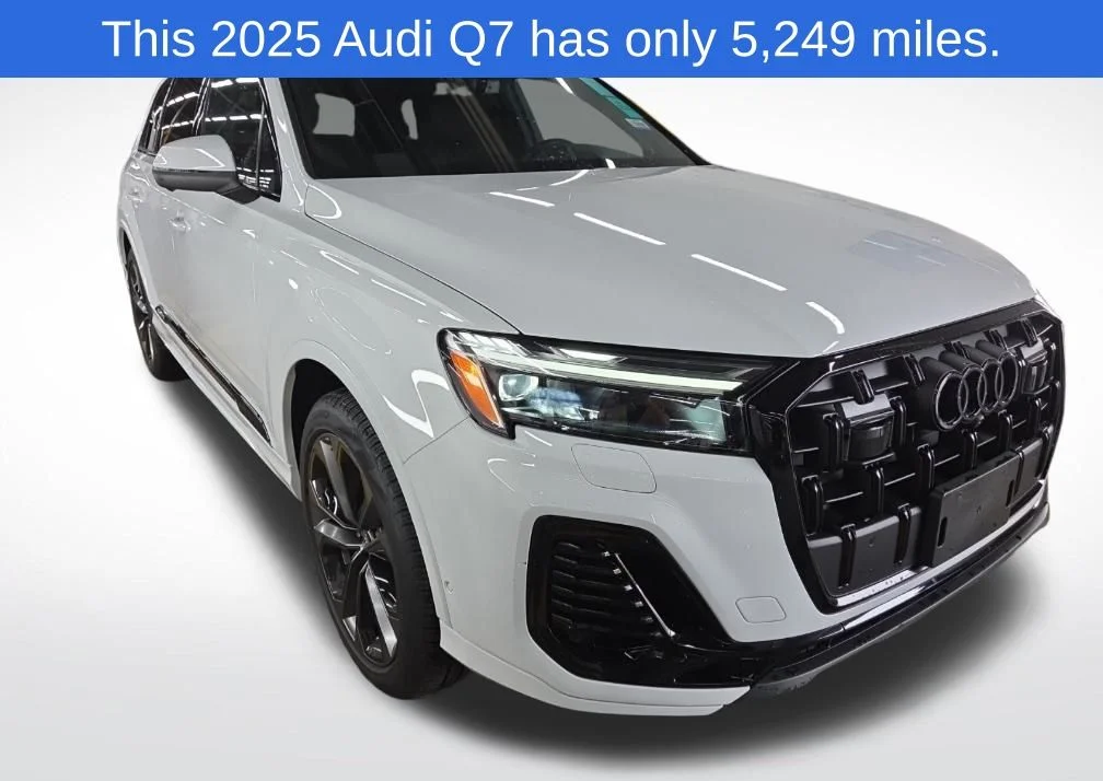 Used 2025 White Audi 55 Premium Plus image 1