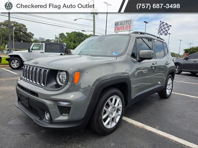 Used 2021 Sting-Gray Clearcoat Jeep Latitude image 1