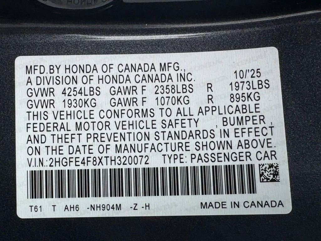 2026 Honda Civic Sport - Photo 31