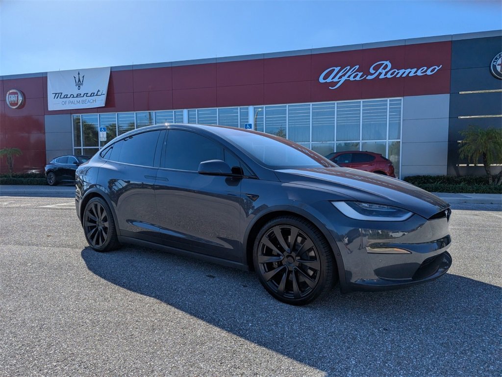 Used 2023 Tesla Model X Long Range with VIN 7SAXCDE53PF365367 for sale in West Palm Beach, FL