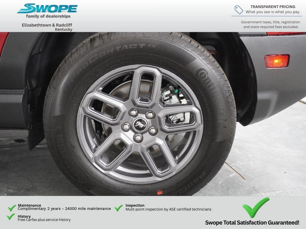 New 2025 Ruby Red Metallic Tinted Clearcoat Ford Big Bend® image 33