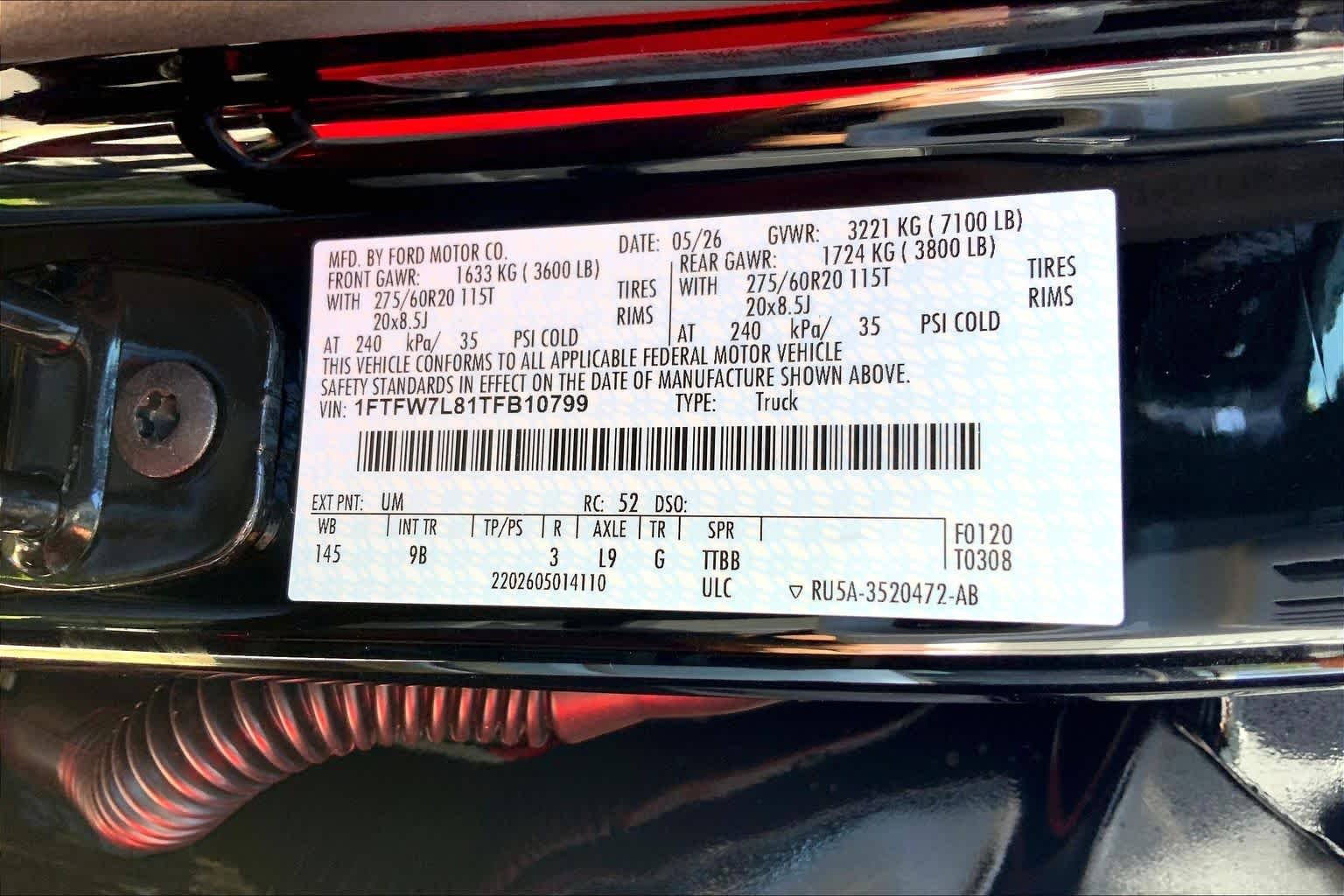 New 2026 Agate Black Metallic Ford Platinum® image 22