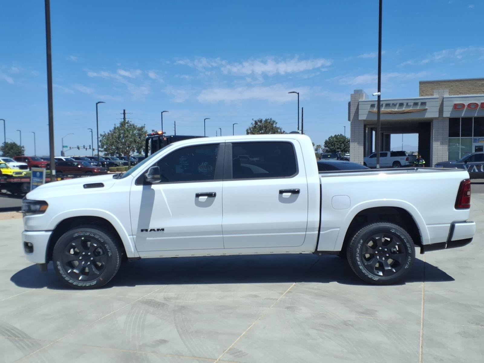 New 2026 Bright White Clear-Coat Exterior Paint RAM Big Horn image 3