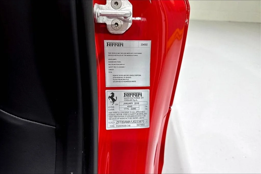 Used 2018 Rosso Corsa Ferrari  image 16