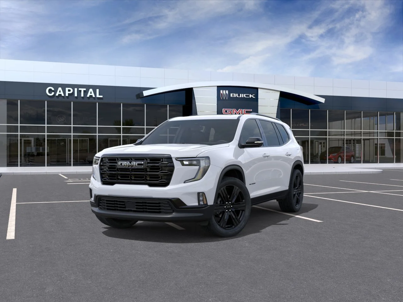 New 2027 Summit White GMC Elevation AWD image 8