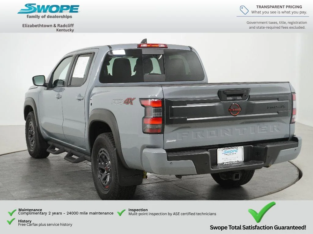 Used 2025 Boulder Gray Pearl Nissan PRO-4X image 6