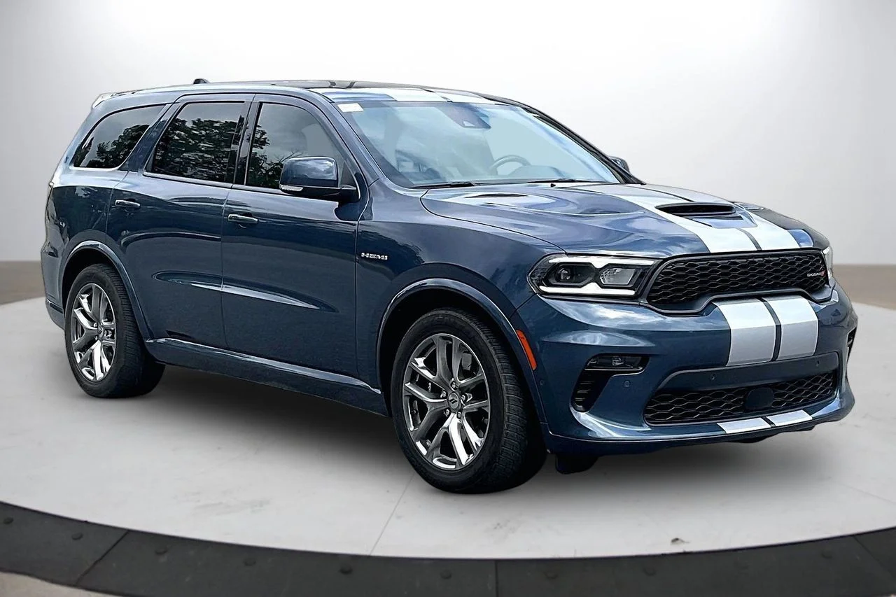 Certified Used 2021 Blue Dodge R/T image 2