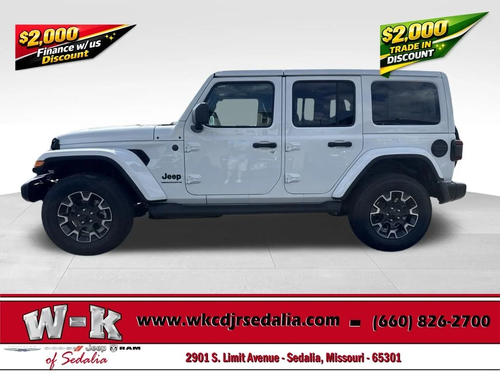 New 2026 White Jeep Sahara image 9