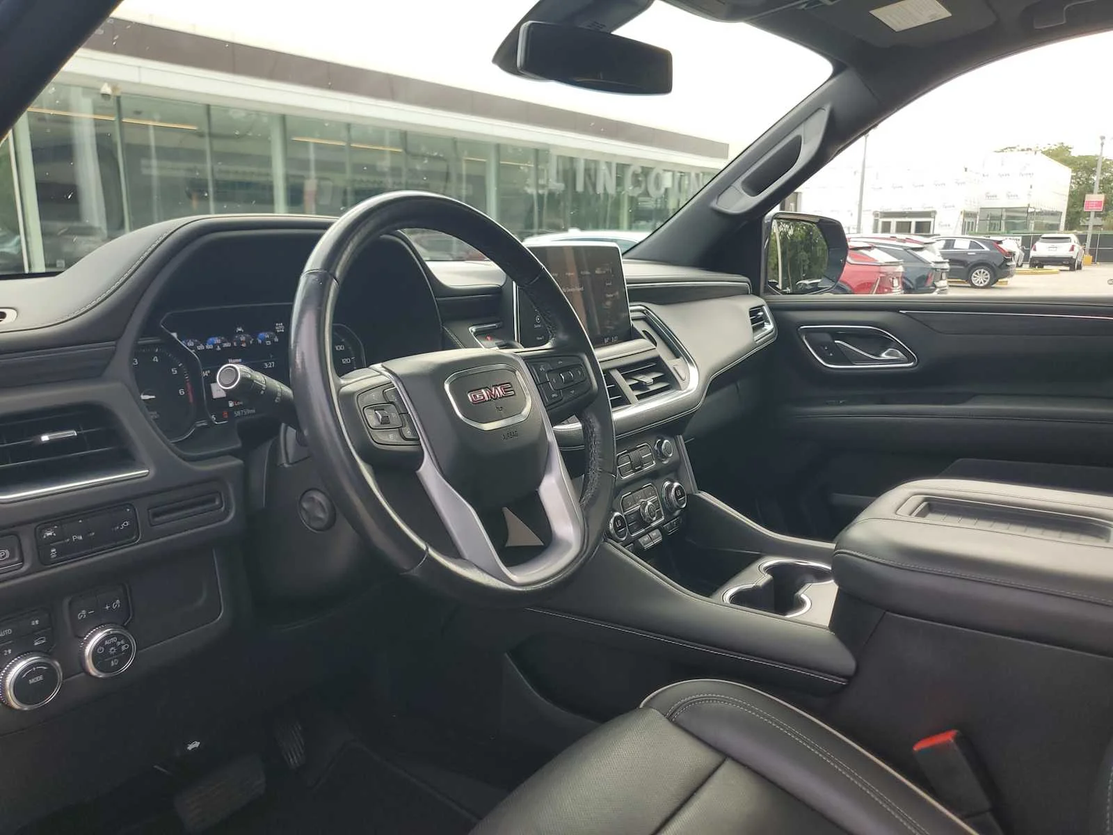 Used 2021 ONYX BLACK GMC SLT image 19