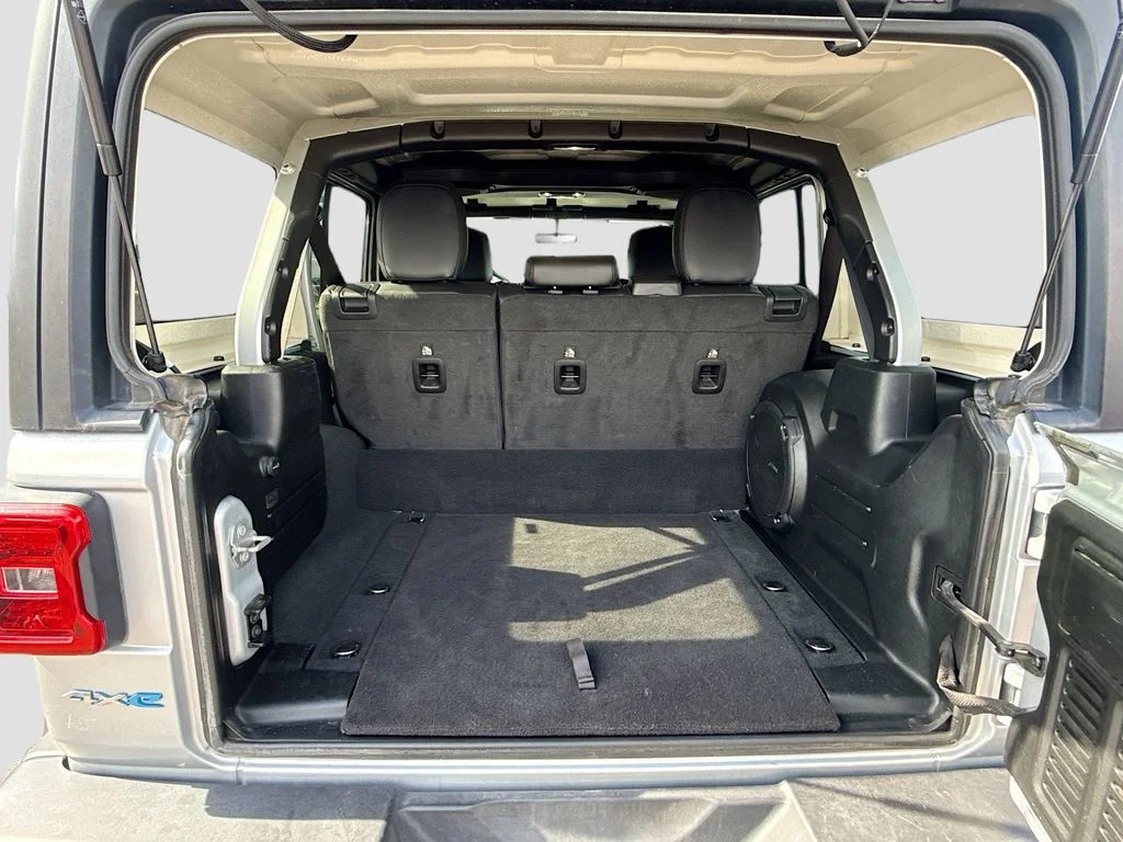 Used 2023 Silver Jeep Sahara 4xe image 30