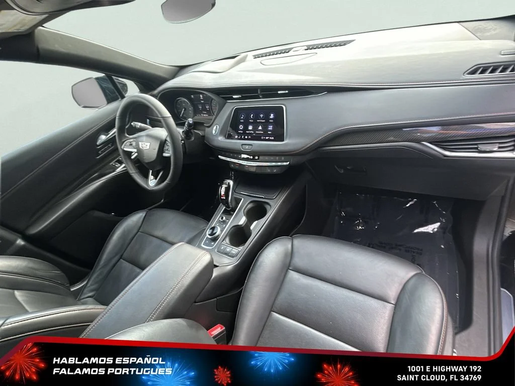Used 2022 Stellar Black Metallic Cadillac Sport image 36