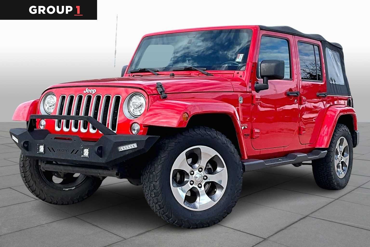 2018 Jeep Wrangler JK Unlimited Sahara