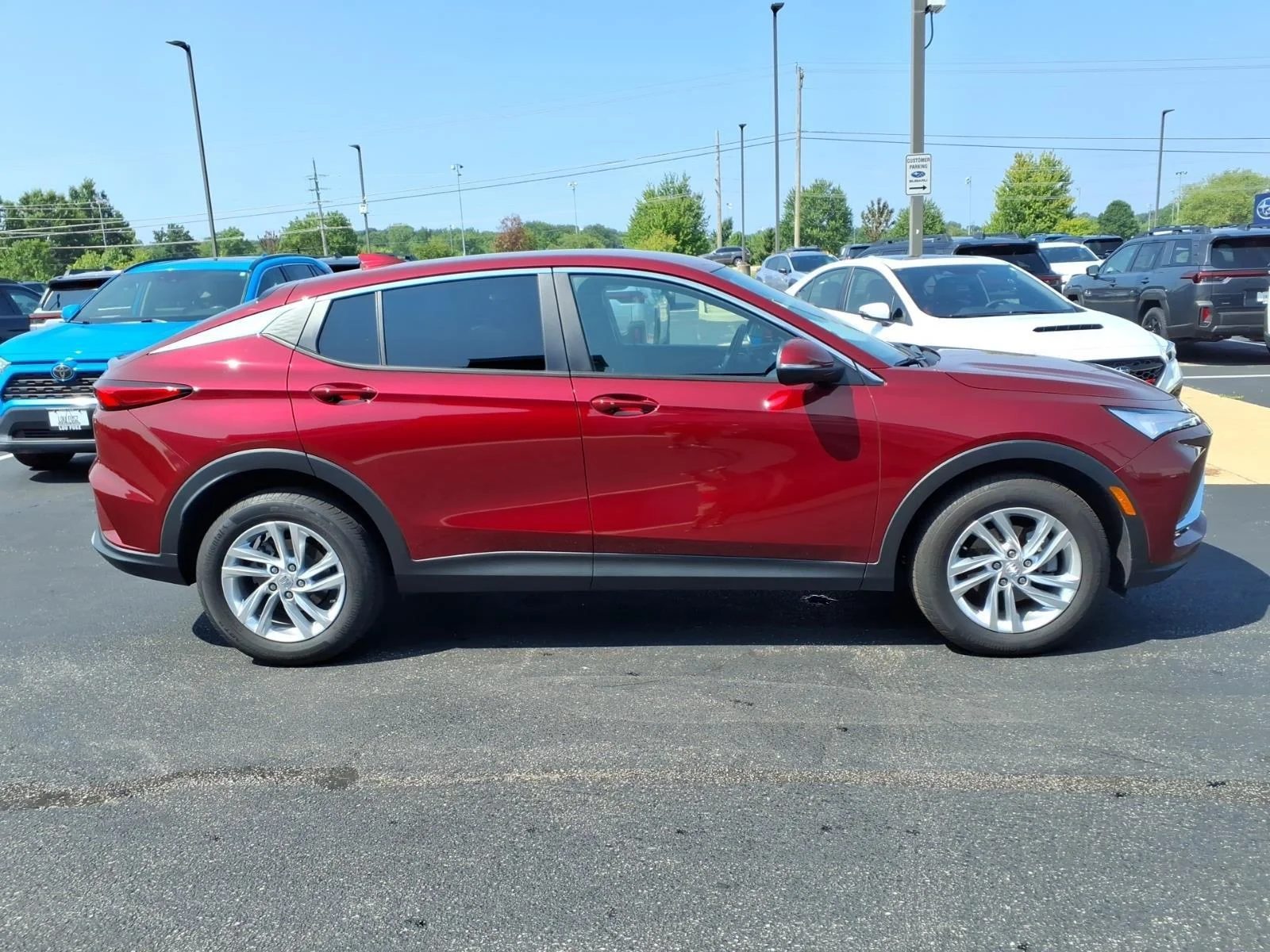 Used 2024 Cinnabar Metallic Buick Preferred image 28