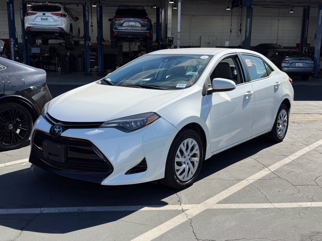 Certified Used 2018 White Toyota LE image 3
